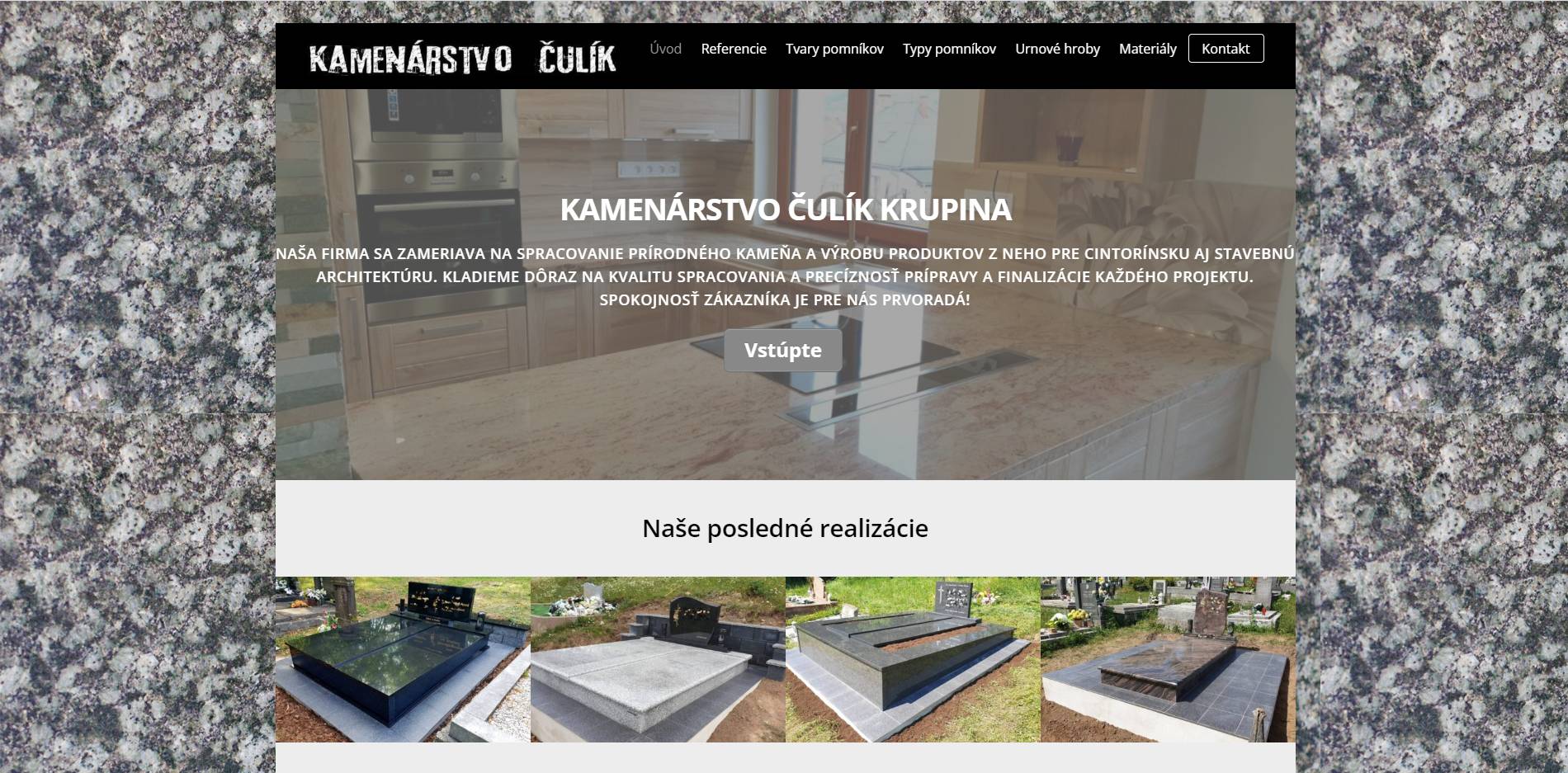 www.kamenarstvoculik.sk